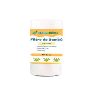 Filtro de Bambú Biodegradable Babyloom - Rollo x 100