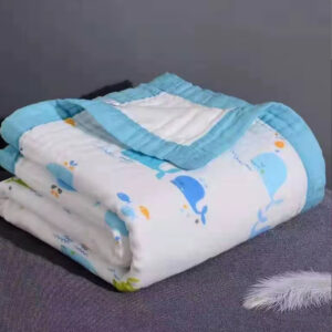 Manta de Muselina para Bebé 100% Algodón 6 Capas