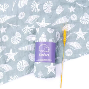 Manta de Muselina suave para Bebé 100% Algodón 110 x 120 cm