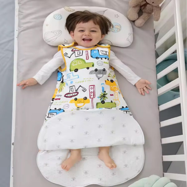 Pijama Saco de Dormir Algodón Bambú Talla M (hasta 85 cm) - Imagen 3