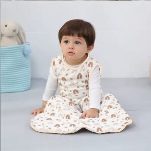 Pijama Saco de Dormir Algodón Bambú Talla M (hasta 85 cm)