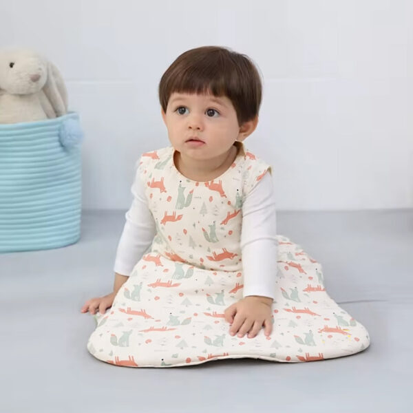 Pijama Saco de Dormir Algodón Bambú Talla L (hasta 95 cm)