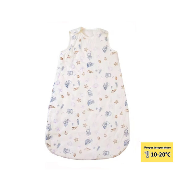Pijama Saco de Dormir Algodón Bambú Talla M (hasta 85 cm) - Imagen 2