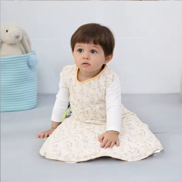 Pijama Saco de Dormir Algodón Bambú Talla M (hasta 85 cm) - Imagen 4