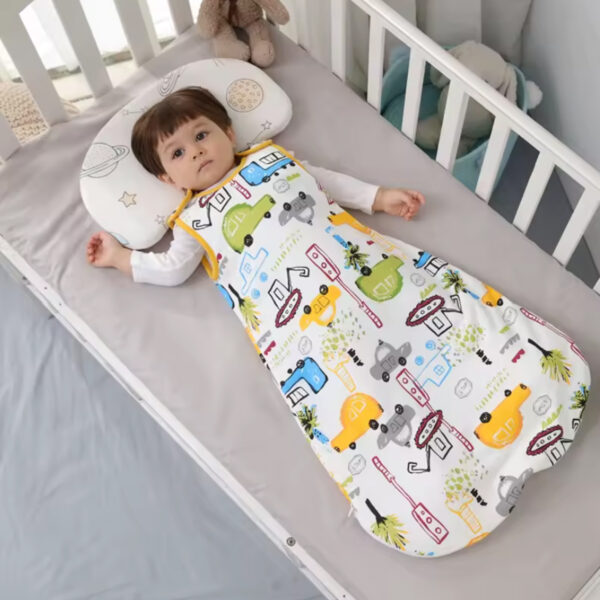 Pijama Saco de Dormir Algodón Bambú Talla M (hasta 85 cm) - Imagen 10