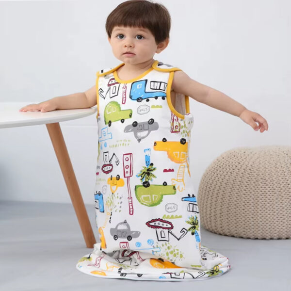 Pijama Saco de Dormir Algodón Bambú Talla M (hasta 85 cm) - Imagen 8